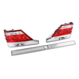 Achterlichten - set van 3 - geschikt voor Mercedes S Kasse W140 1994-98 - rood/helder