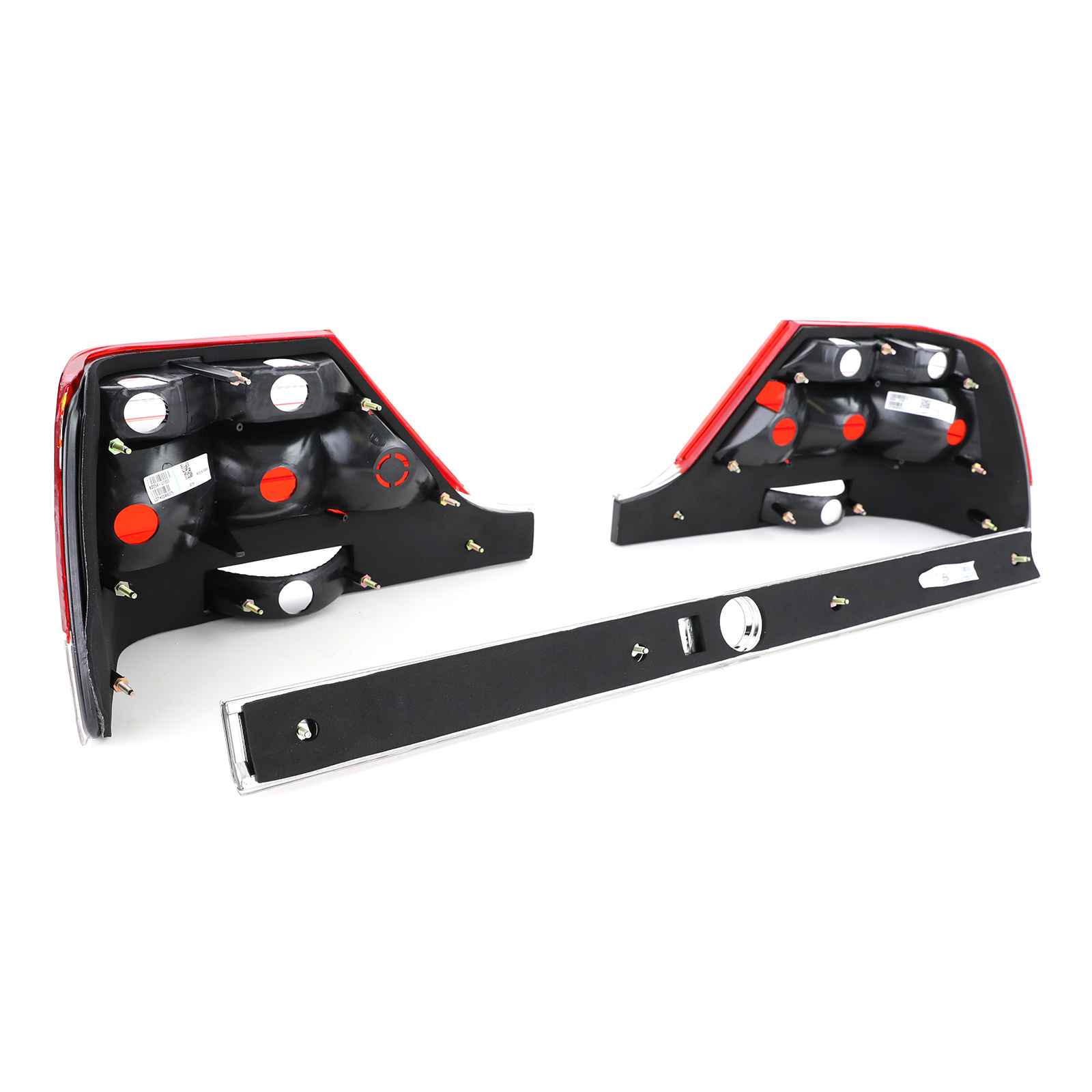 Achterlichten - set van 3 - voor Mercedes S Kasse W140 1994-98 - rood/helder