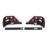 Achterlichten - set van 3 - geschikt voor Mercedes S Kasse W140 1994-98 - rood/helder