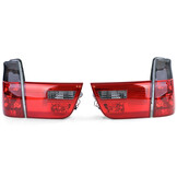 Achterlichten geschikt voor BMW X5 E53 1999-03 - rood/zwart