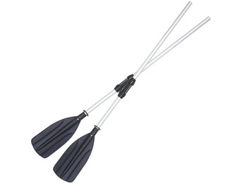 Bestway - Peddel set - 145cm - aluminium - zwart