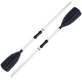 Bestway - Peddel set - 145cm - aluminium - zwart