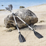 Bestway - Peddel set - 145cm - aluminium - zwart