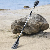 Bestway - Peddel set - 145cm - aluminium - zwart