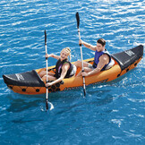 Bestway - Peddel set - 145cm - aluminium - zwart