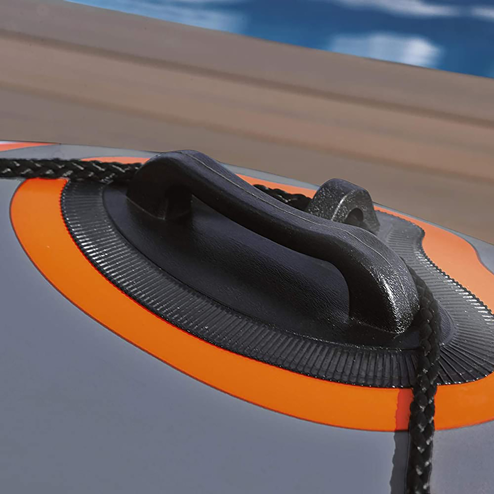 Bestway - opblaasboot set - 188x98x30 cm - 2 persoons - oranje