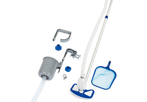 Bestway - zwembad schoonmaakset - met stofzuiger en skimmer