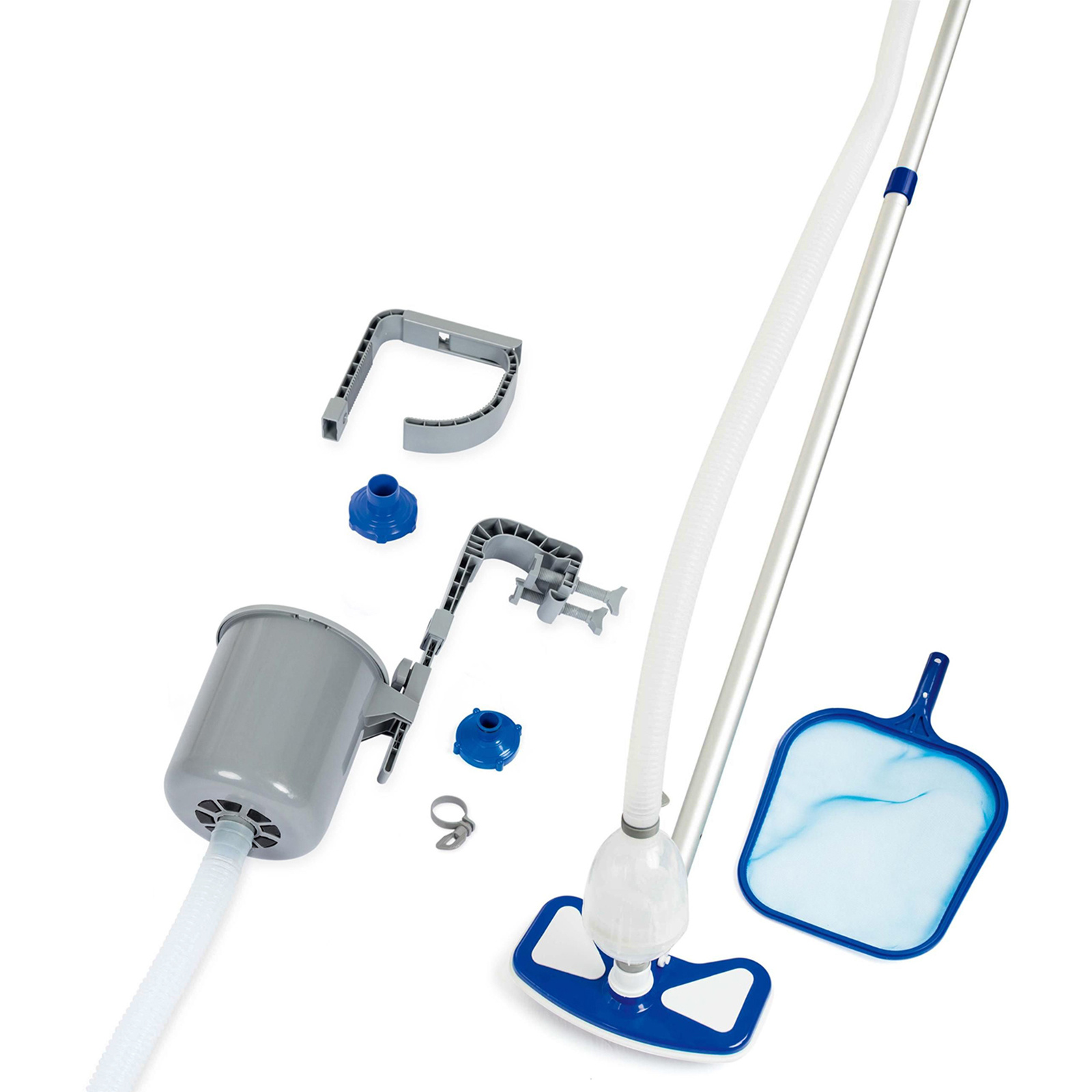 Bestway - zwembad schoonmaakset - met stofzuiger en skimmer
