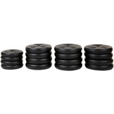 Halterset - Dumbbellset - 40 kg verstelbaar met kettlebell