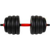 Halterset - Dumbbellset - 40 kg verstelbaar met kettlebell