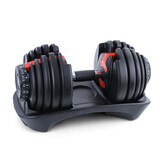 Dumbbells - verstelbaar van 2,5-24 kg - 44x22x23 cm