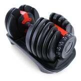 Dumbbells - verstelbaar van 2,5-24 kg - 44x22x23 cm
