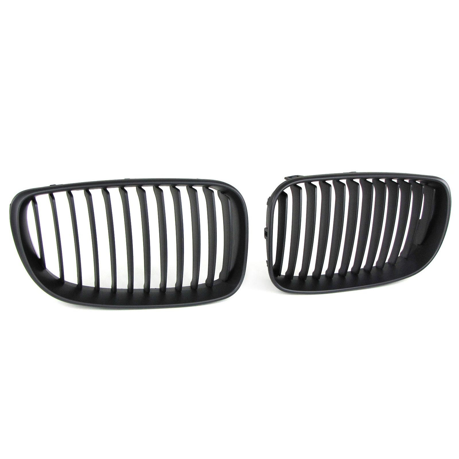 BMW grill - geschikt voor BMW 1 serie E81 E82 E87 E88 2007-12 - mat zwart