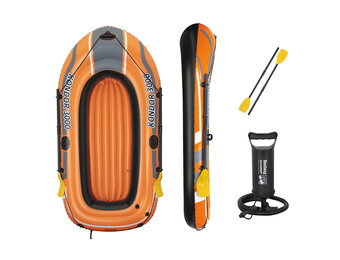 Bestway - opblaasboot - 232x115x36cm - 3 persoons - oranje