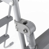 Bestway - zwembadtrap - opklapbaar - 107 cm - grijs