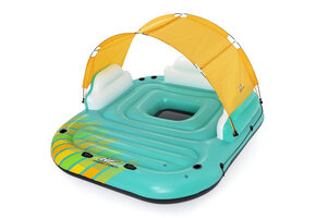 Bestway Sunny Lounge - opblaas eiland - 291x265x83 cm - tot 450 kg