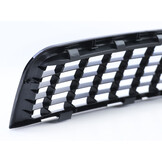 Grill auto geschikt voor Audi A4 type 8E Sedan / Avant 2000-2004 - zwart
