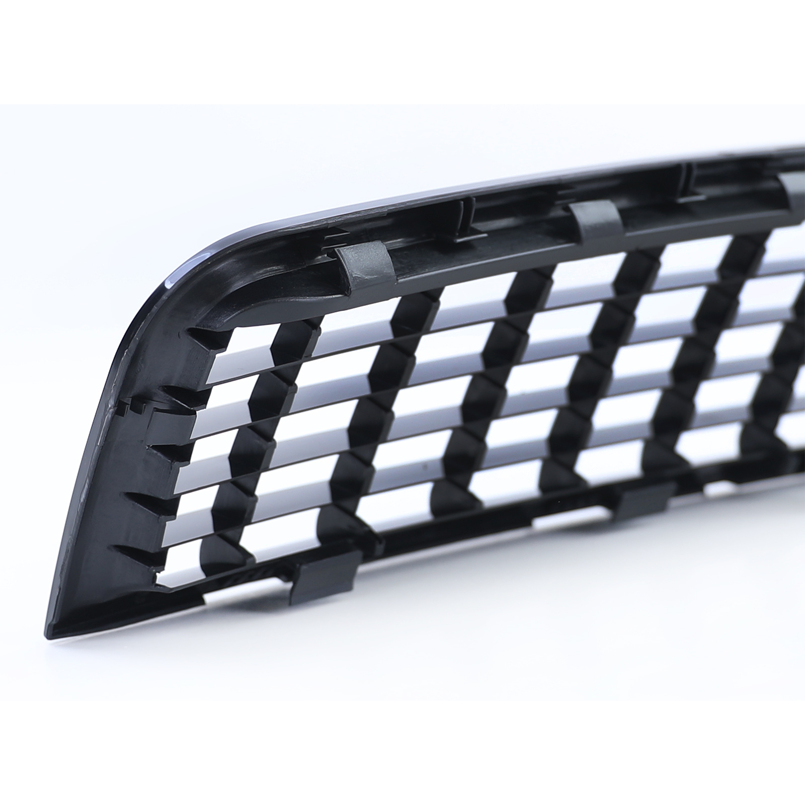 Grill auto geschikt voor Audi A4 type 8E Sedan / Avant 2000-2004 - zwart