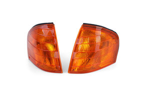 Knipperlichten - voor Mercedes C-klasse W202 Sedan / S202 Stationwagon 1993-2001 - oranje