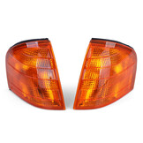 Knipperlichten - voor geschikt voor Mercedes C-klasse W202 Sedan / S202 Stationwagon 1993-2001 - oranje