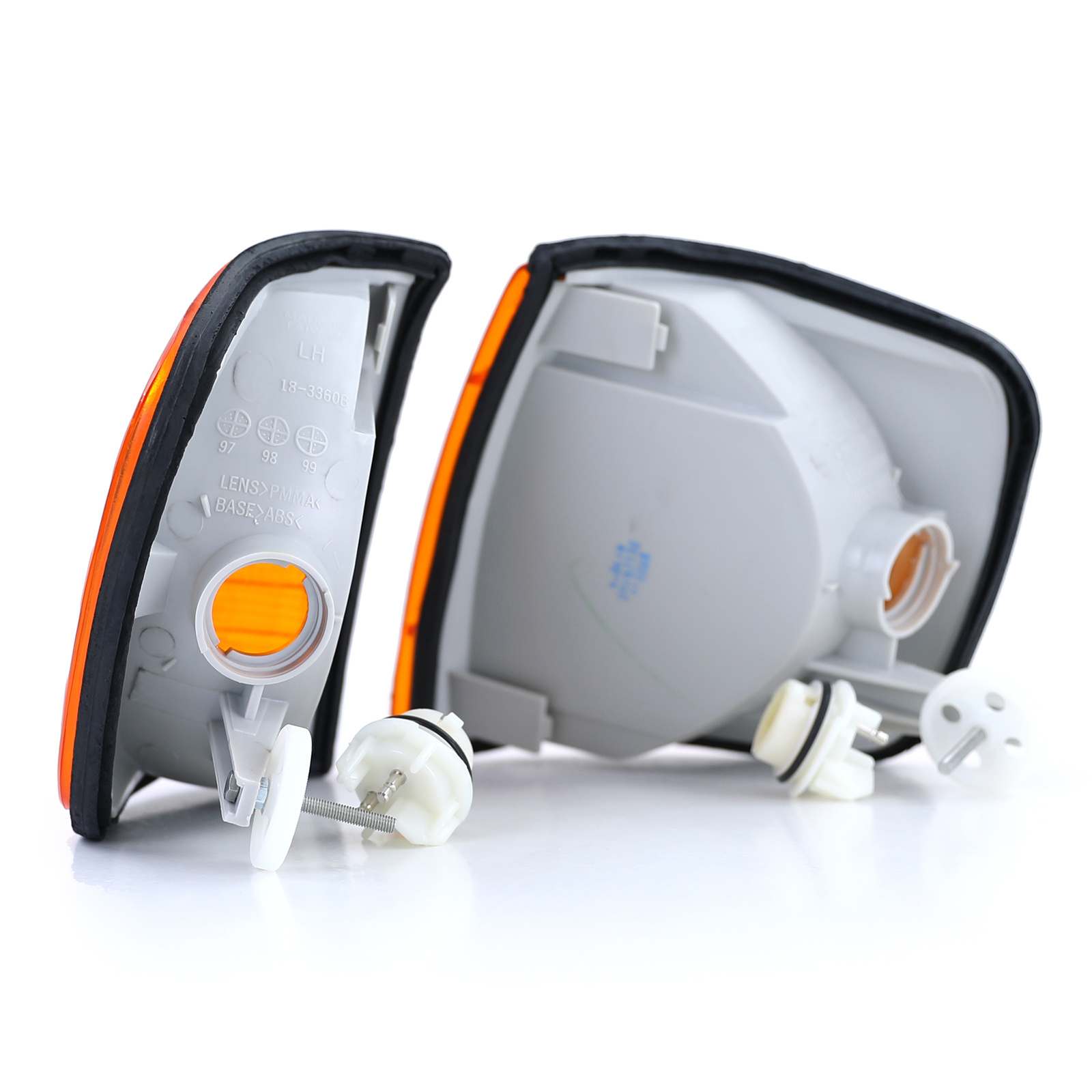 Knipperlichten - geschikt voor Mercedes S-klasse W126 1979-1991 - oranje