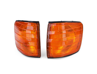 Knipperlichten - voor Mercedes C 126 / SEC Coupé 1981-1991 - oranje
