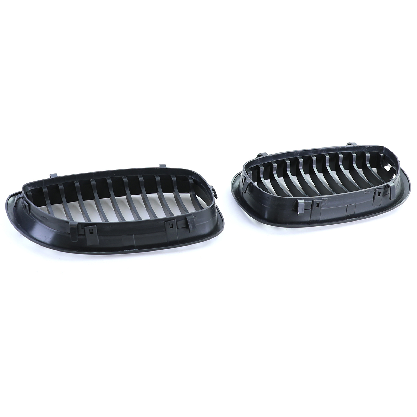 BMW grill - geschikt voor BMW 3 Serie E46 Coupe Cabrio 2003-07 - mat zwart