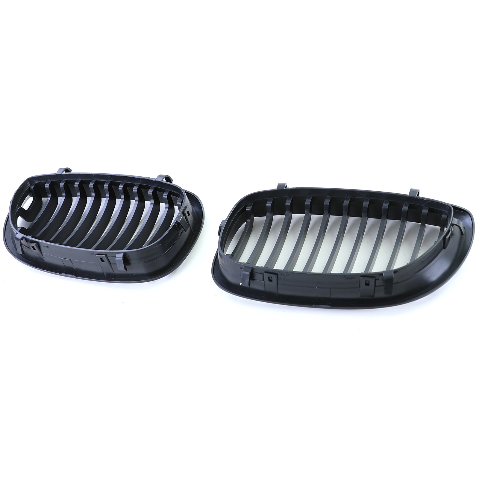 BMW grill - geschikt voor BMW 3 Serie E46 Coupe Cabrio 2003-07 - mat zwart