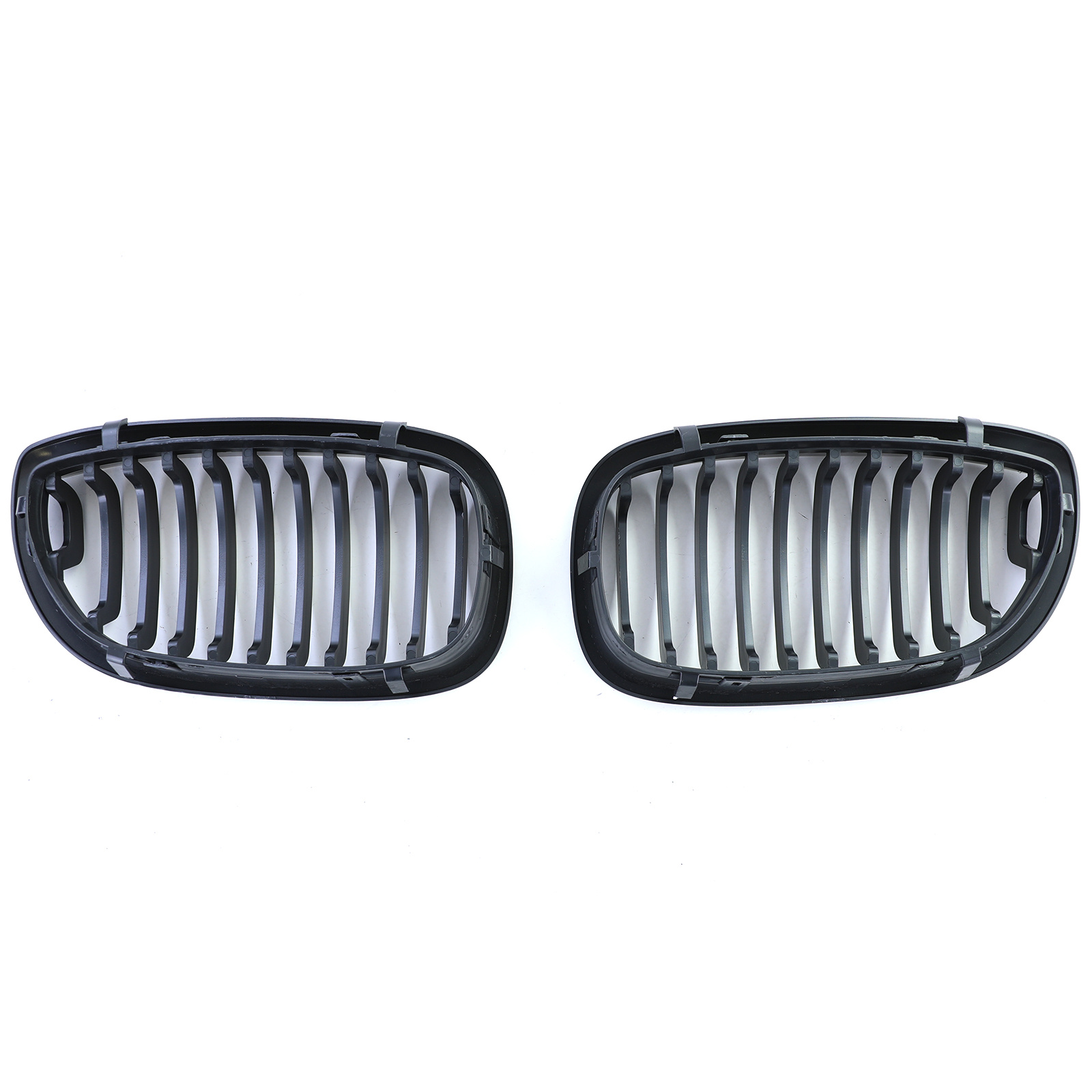 BMW grill - geschikt voor BMW 3 Serie E46 Coupe Cabrio 2003-07 - mat zwart