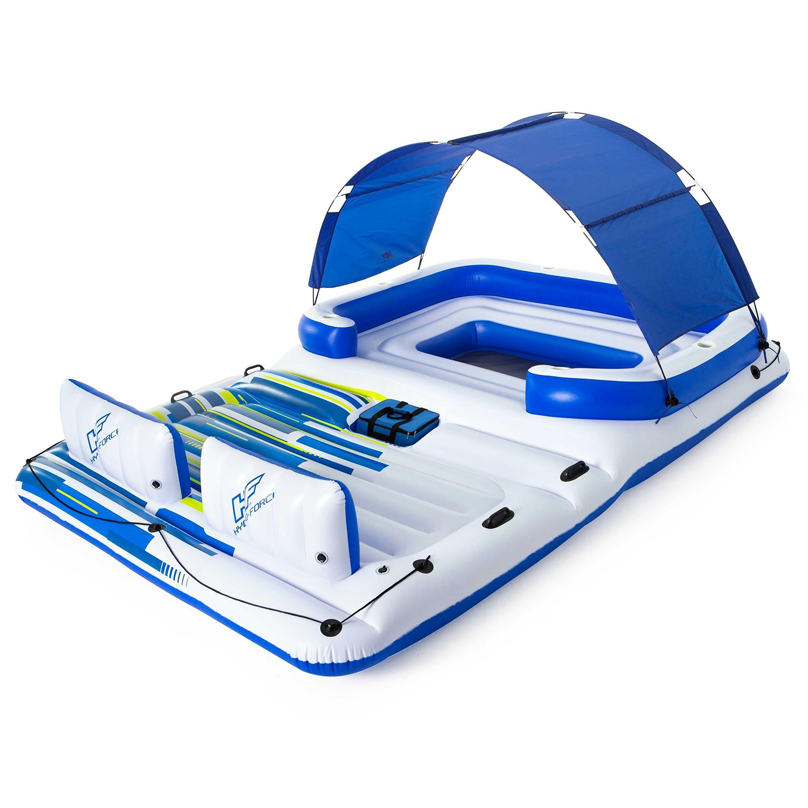 Bestway Tropical Breeze - opblaas eiland - 373x264x73 cm - tot 540 kg