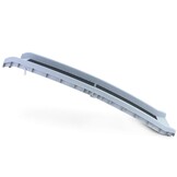 Loopplank hond - 155x40x14 cm - opklapbaar - grijs/zwart