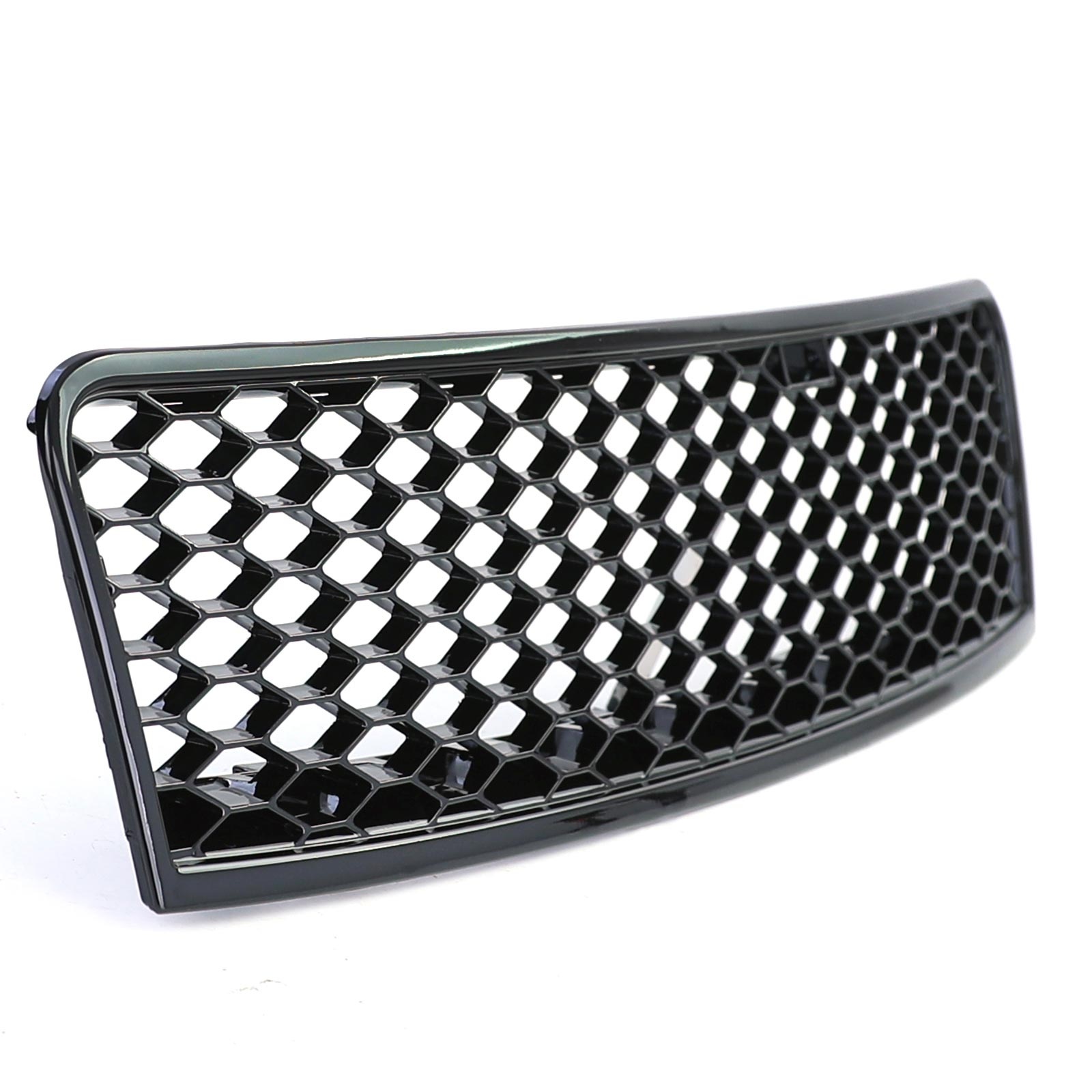 Grill auto geschikt voor Audi A6 4B C5 Sedan / Avant / Facelift 2001-05 - glanzend zwart