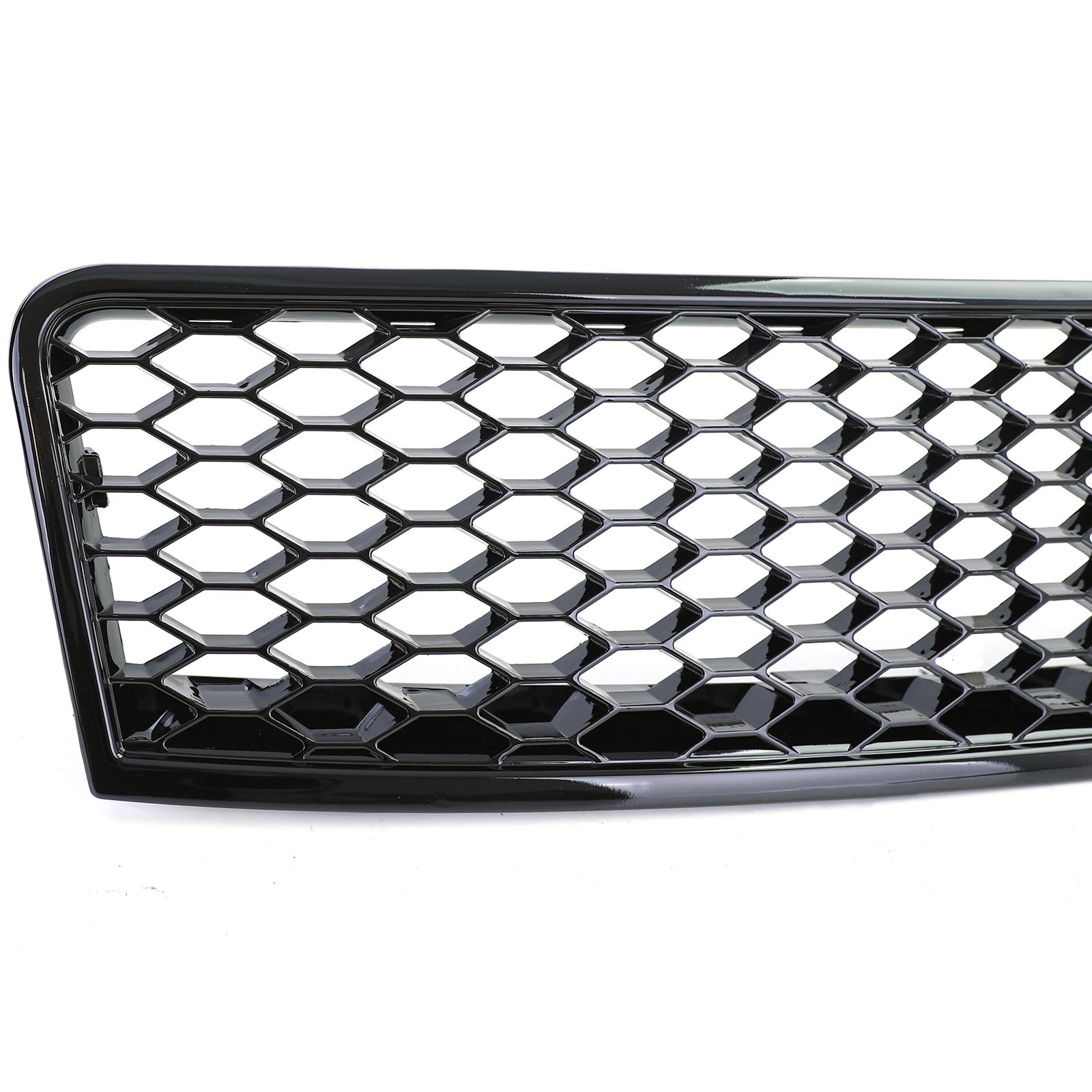 Grill auto geschikt voor Audi A6 4B C5 Sedan / Avant / Facelift 2001-05 - glanzend zwart