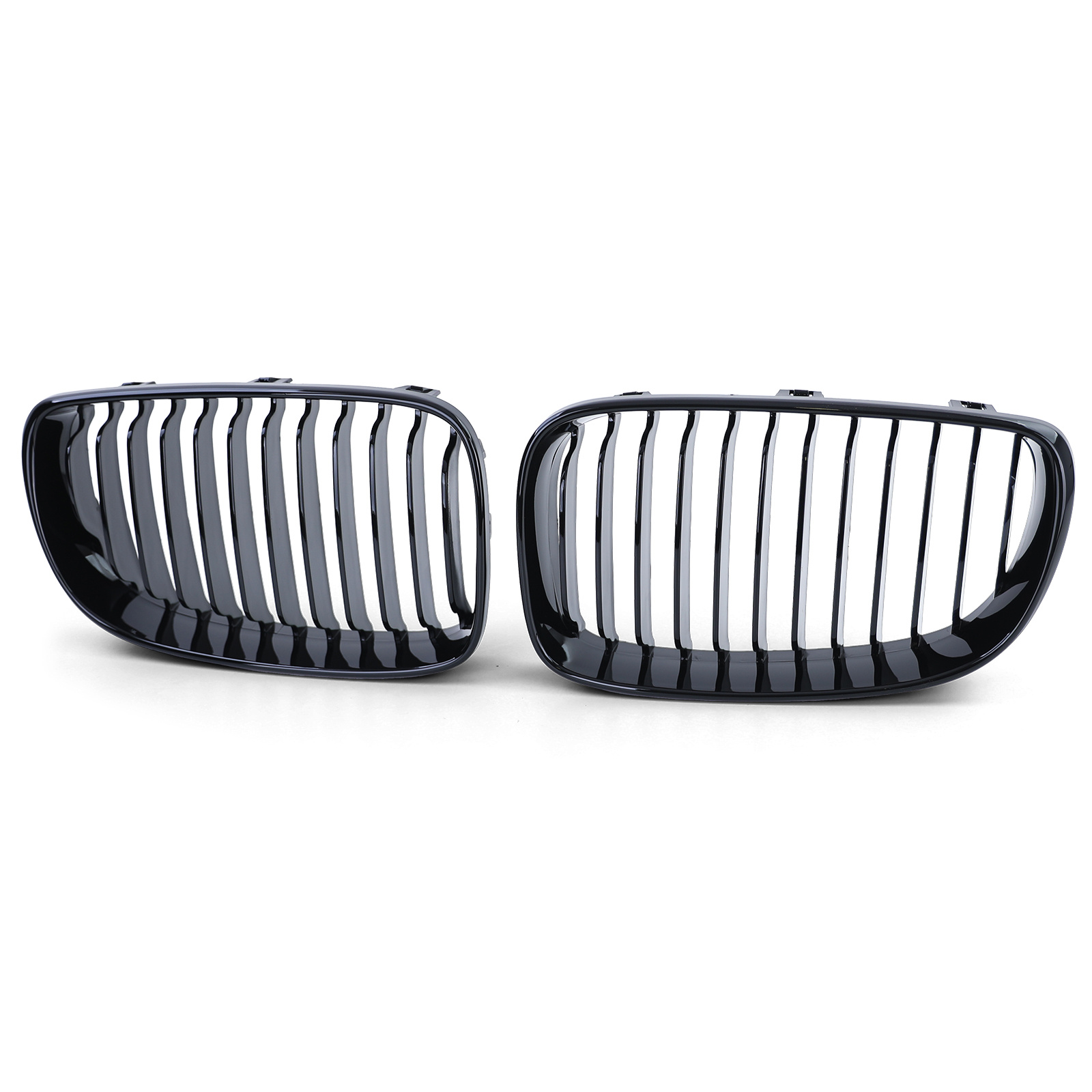 BMW grill - voor BMW 1 serie E81 E82 E87 E88 2007-12 - glanzend zwart