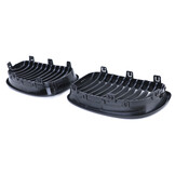 BMW grill - geschikt voor BMW 1 serie E81 E82 E87 E88 2007-12 - glanzend zwart