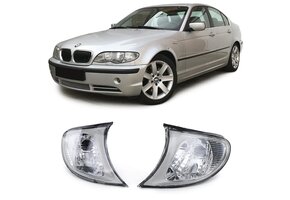 Knipperlichten - voor BMW 3 serie E46 Sedan / Touring 2001-2005 - helder wit