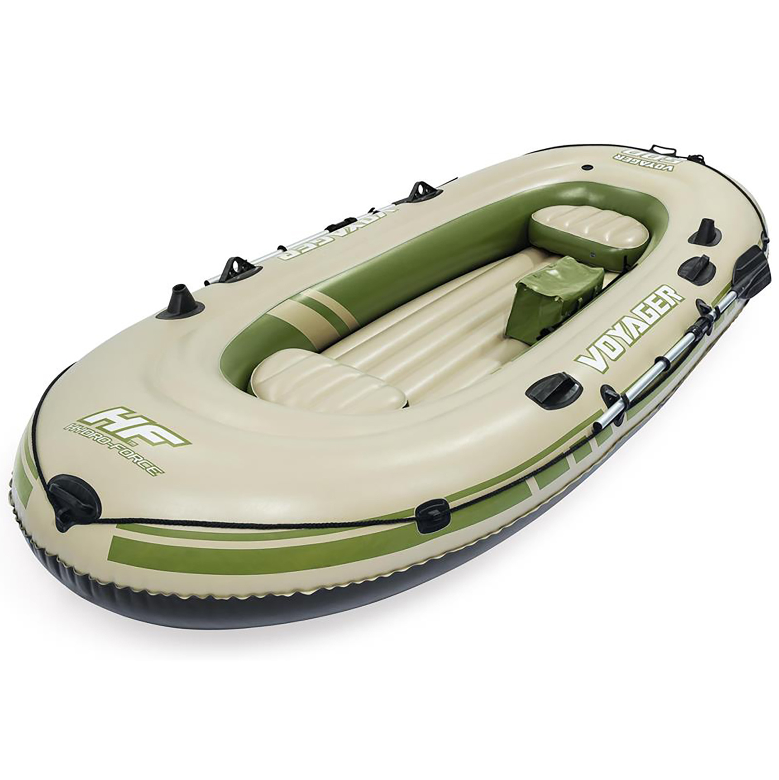 Bestway Voyager 500 - opblaasboot - 3 persoons - 348×141 cm