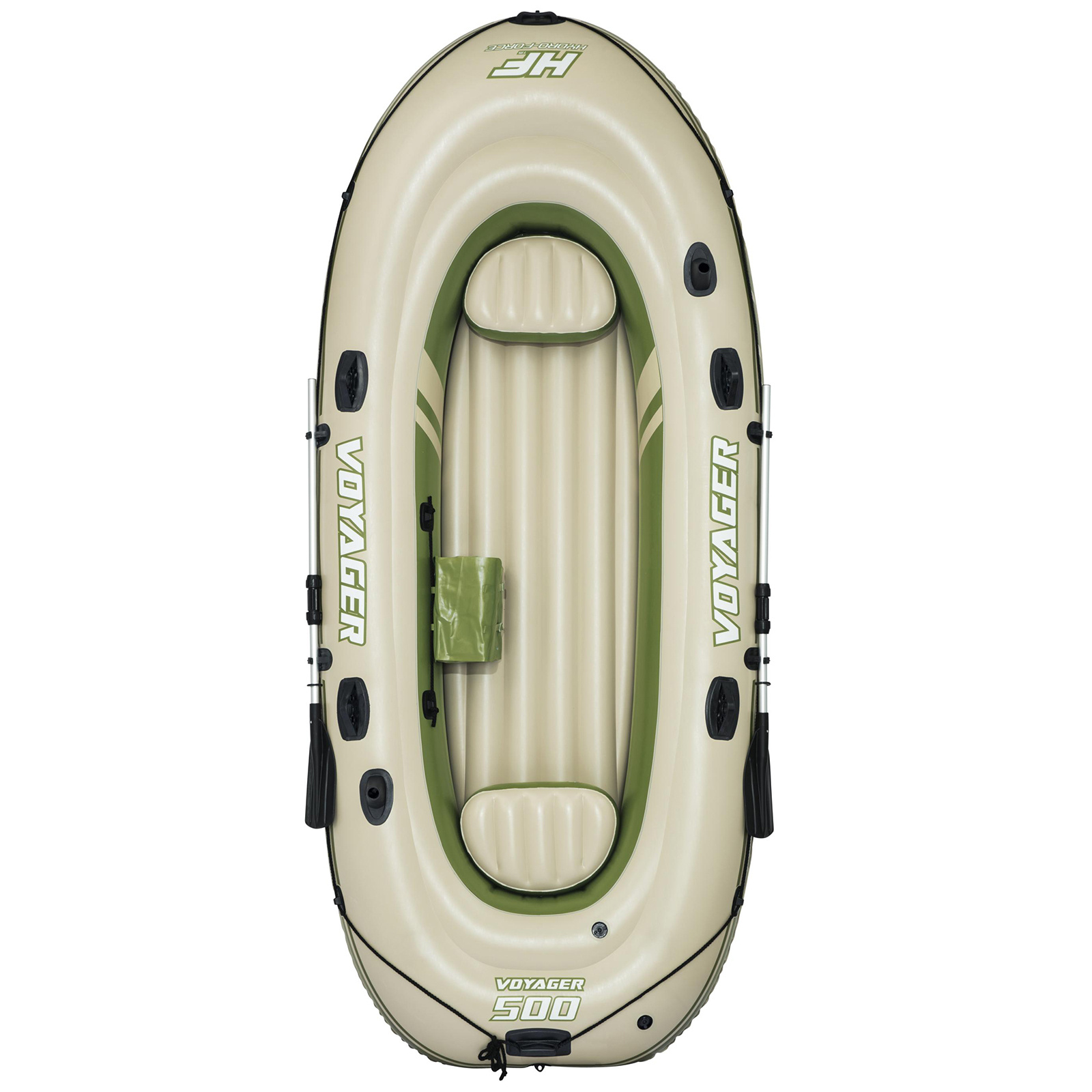 Bestway Voyager 500 - opblaasboot - 3 persoons - 348×141 cm