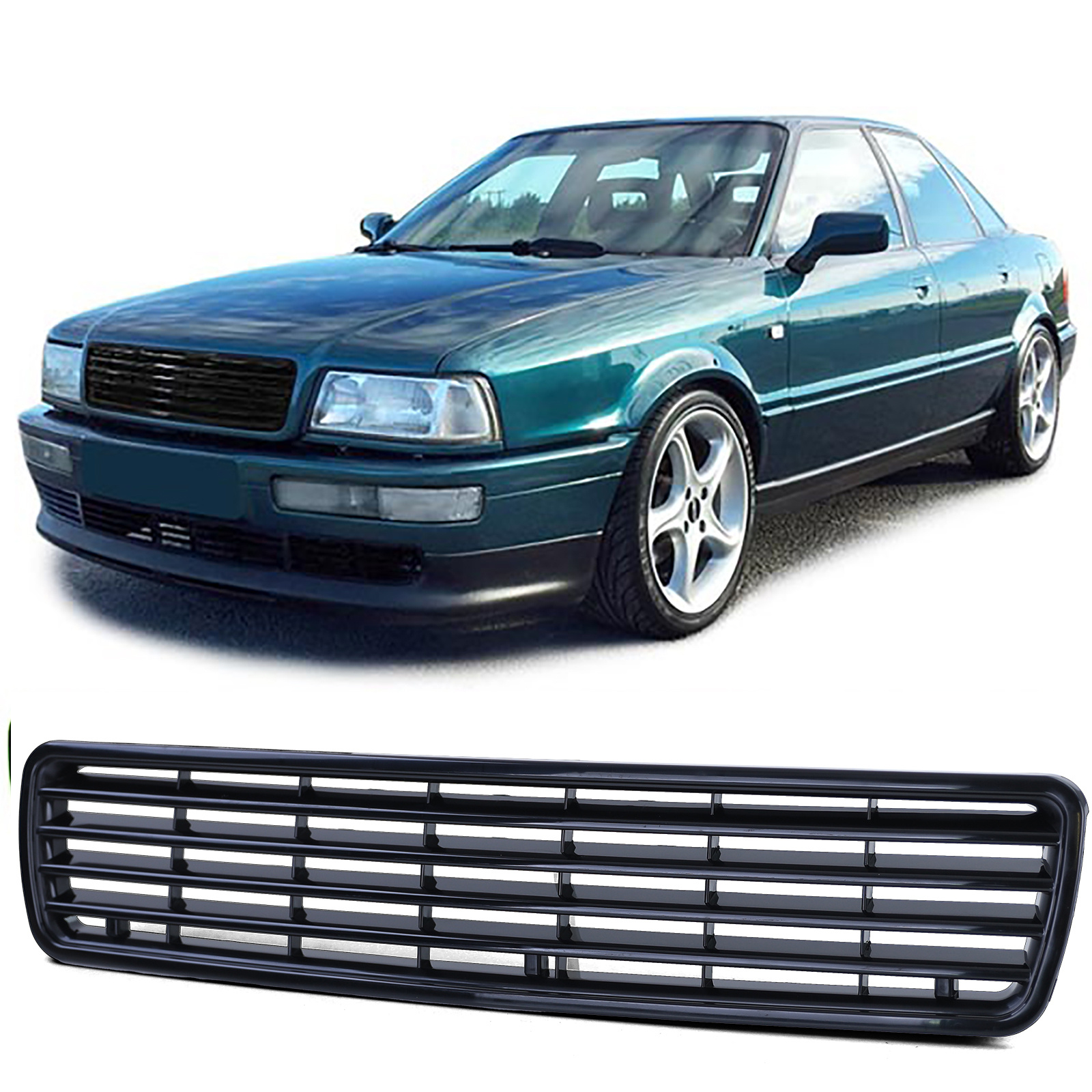 Grill auto geschikt voor Audi 80 8C/B4/Sedan/Avant/ 1991-96 Cabriolet/ 8G7 / B4 1991-2000