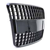 Grill auto - geschikt voor Audi Q7 4L / pre-facelift 2005-09 - glanzend zwart