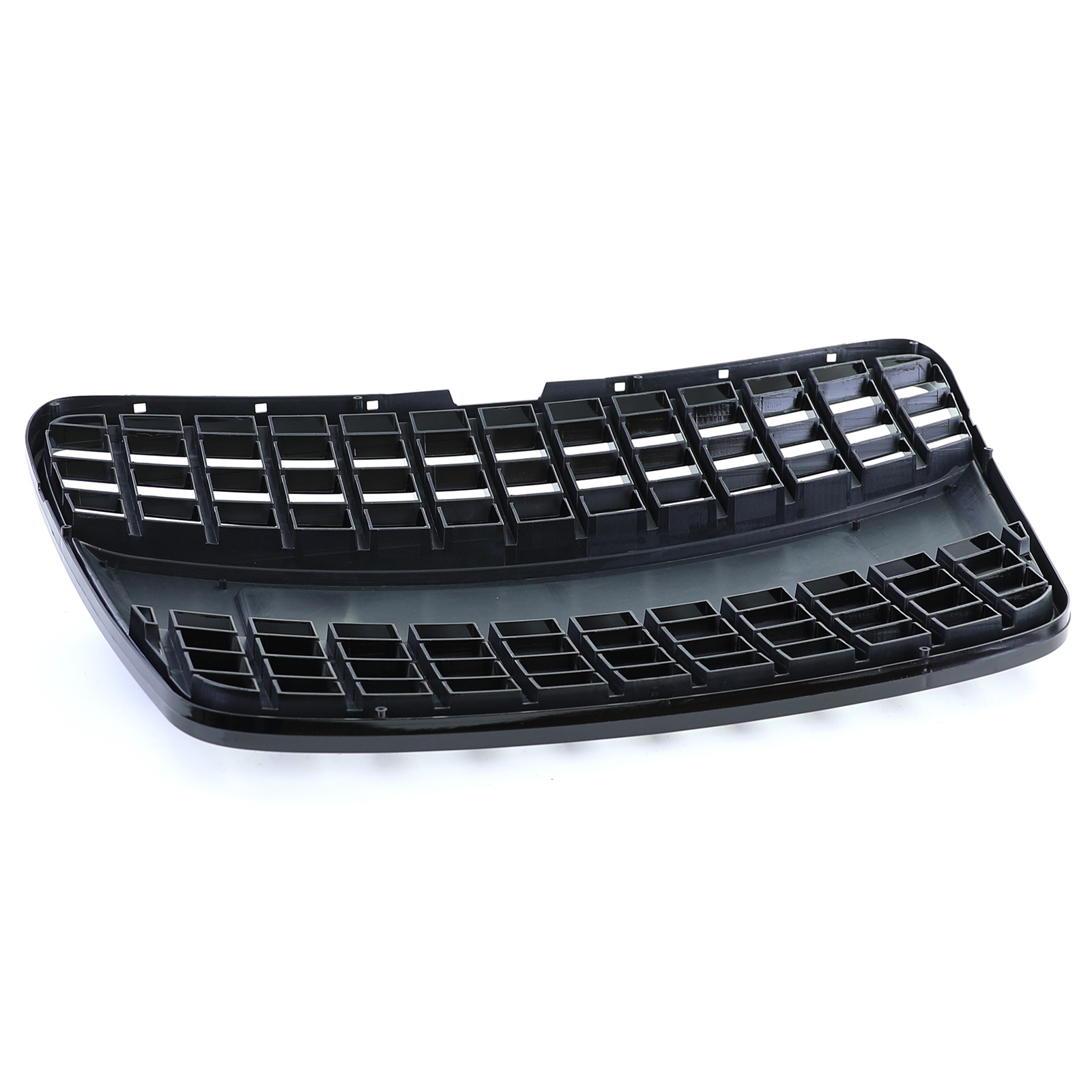 Grill auto - geschikt voor Audi Q7 4L / pre-facelift 2005-09 - glanzend zwart