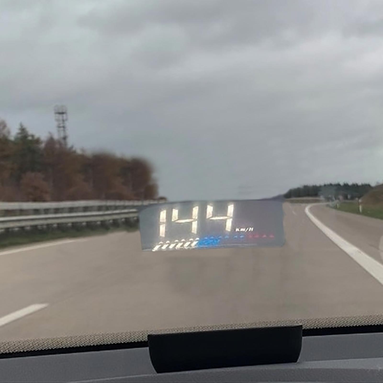 Head up display - OBD2 - GPS - voorruit projector