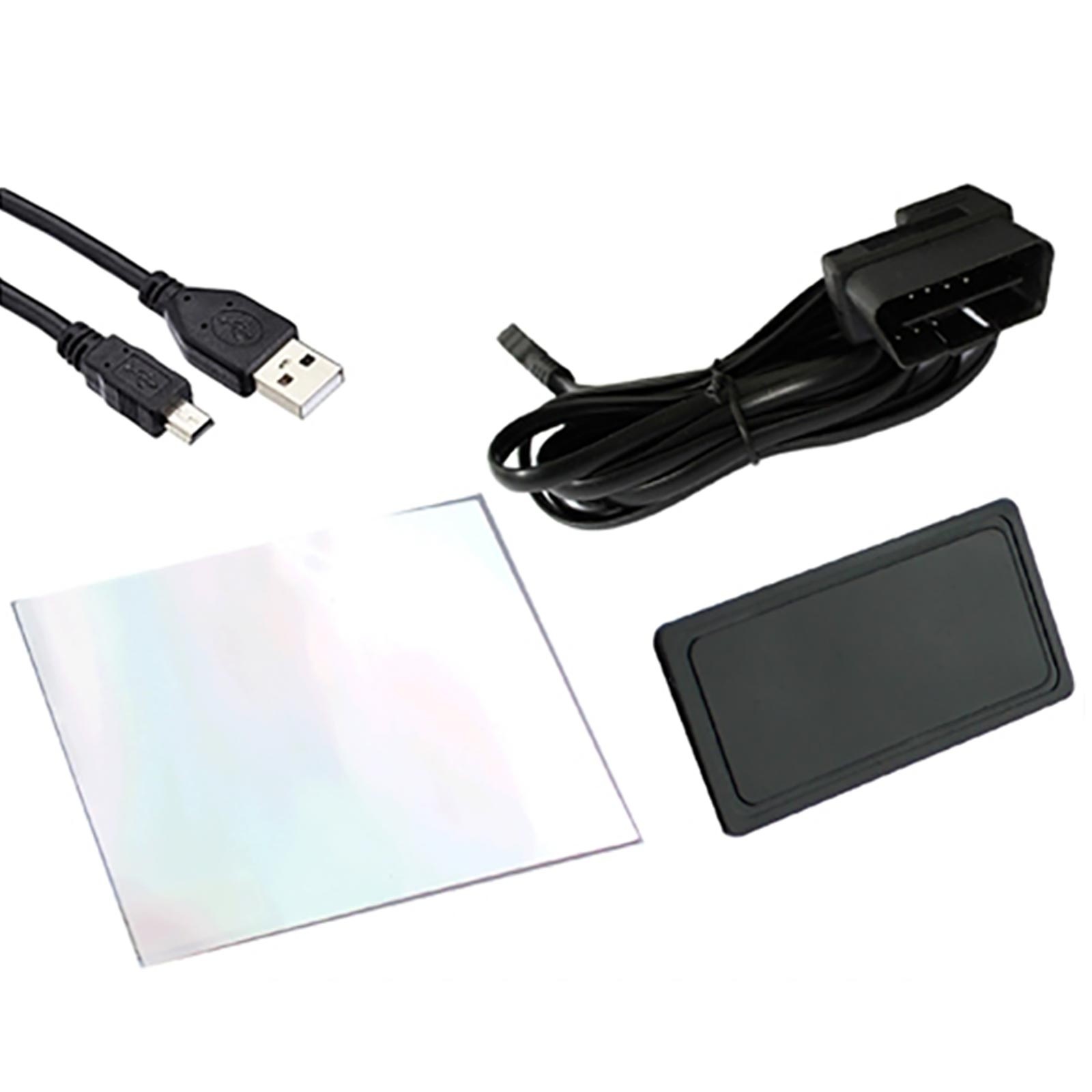Head up display - OBD2 - GPS - voorruit projector