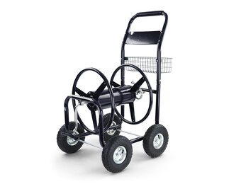 Slangenwagen - met handslinger - 113x63x95 cm - zwart