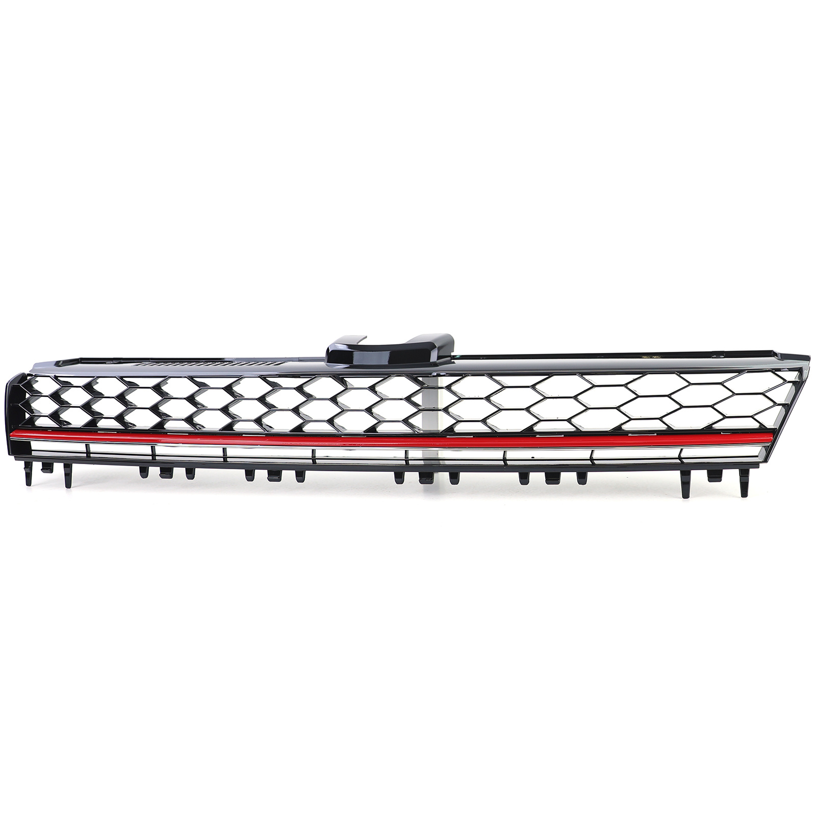 Grill auto geschikt voor VW Golf 7 5G 2012-17 - glanzend zwart