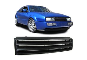 Grill auto - voor VW Corrado 53i 1989-96 - zwart