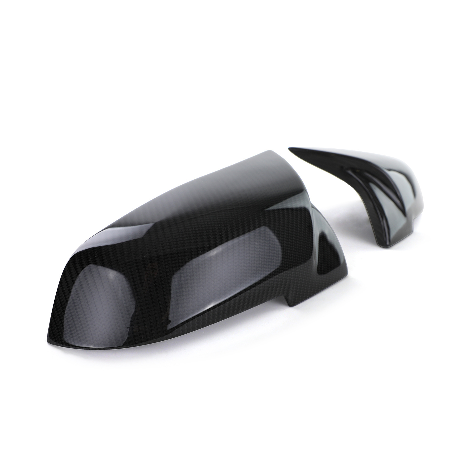 Spiegelkappen - voor BMW F30 F31 F34 F35 F32 F33 F36 F20 2010-13 - zwart