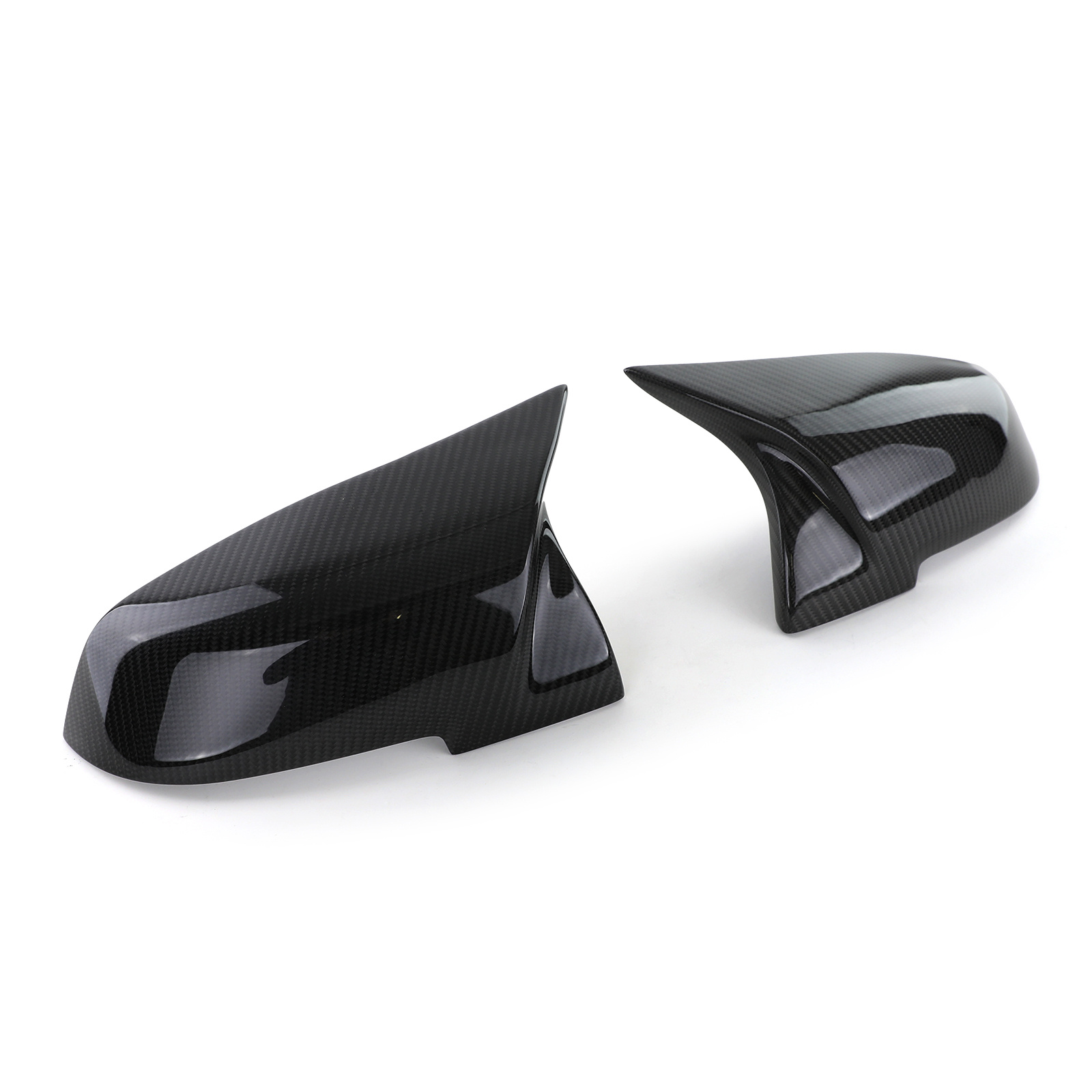 Spiegelkappen - voor BMW F30 F31 F34 F35 F32 F33 F36 F20 2010-13 - zwart