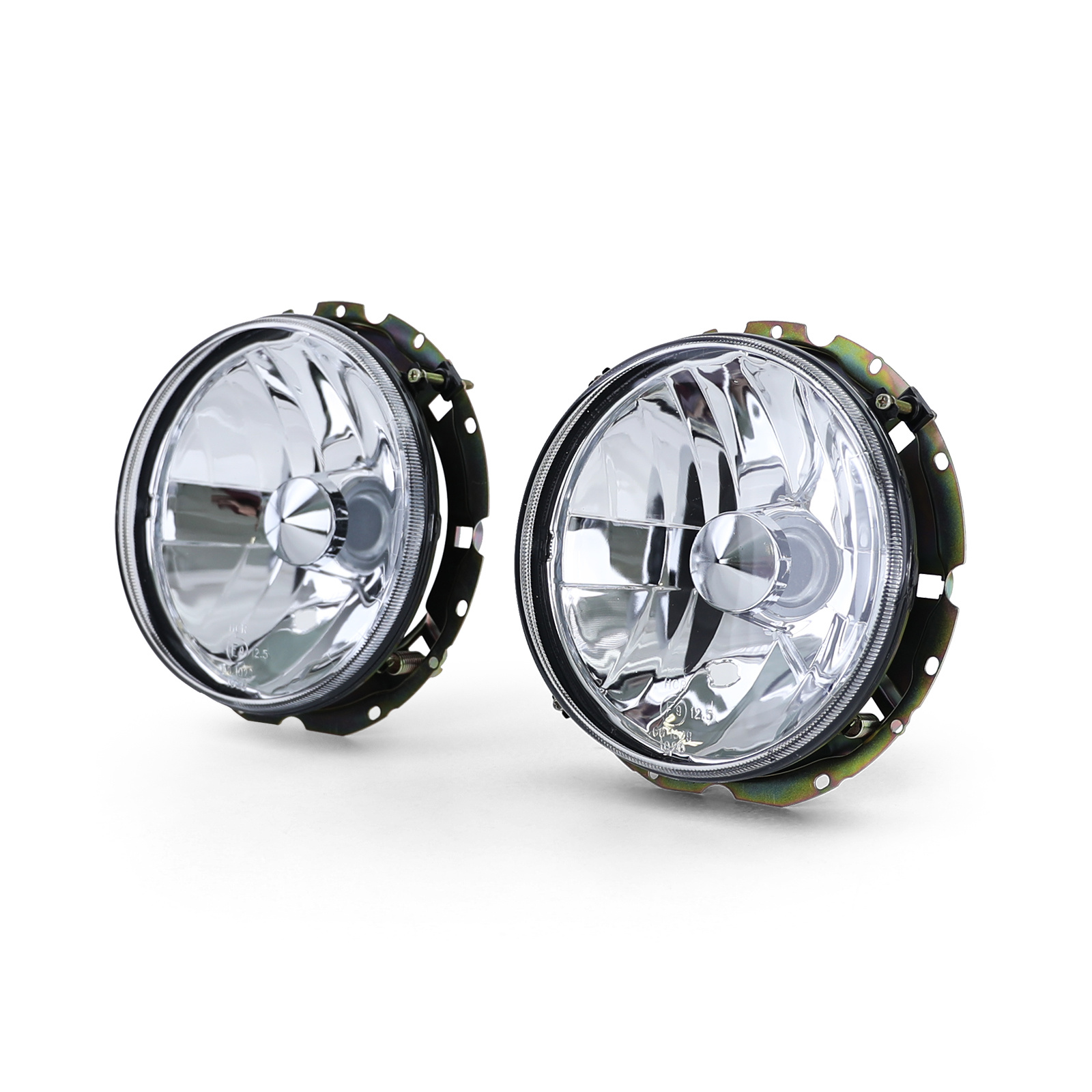 Koplampen - voor VW Caddy 1982-1992 + Jetta 1979-1984 - chroom
