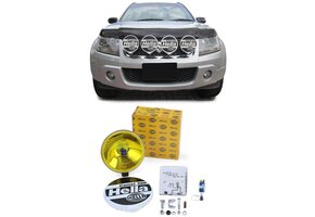 Koplamp - universeel - Hella Comet 500 - Ø 165 mm - geel